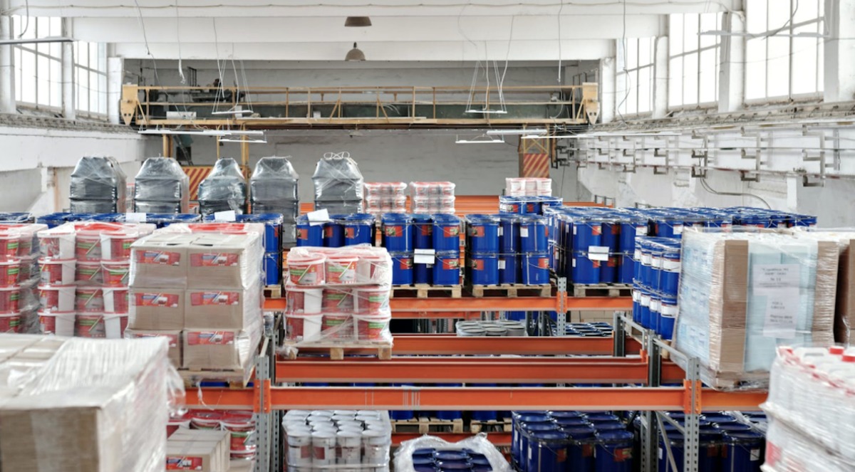 Inventory can stack up at dizzying heights near the ceiling of large-scale warehouses.