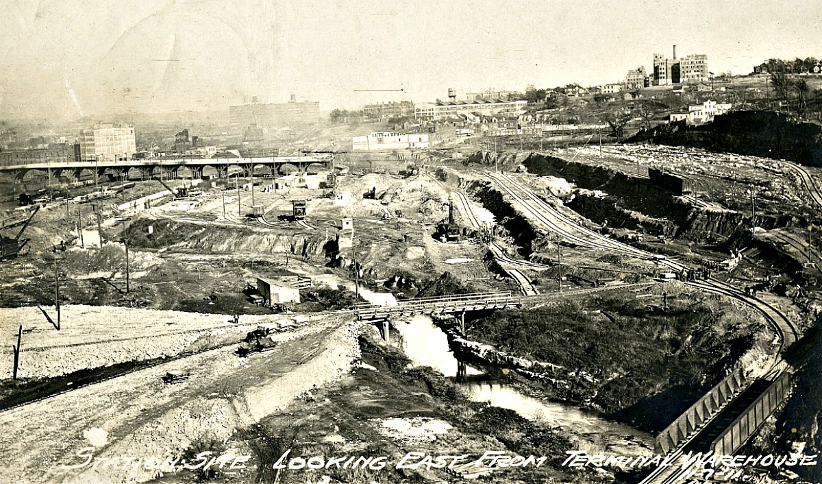 1911 Union Station construction