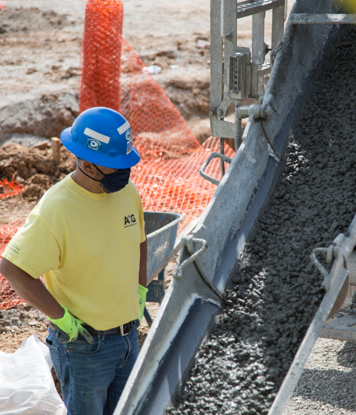 monitoring concrete pour special inspections