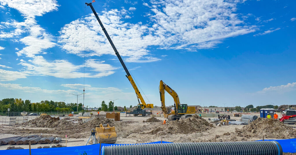 construction site activity